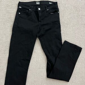 Citizens Of Humanity Elson Black Straight Leg Jeans